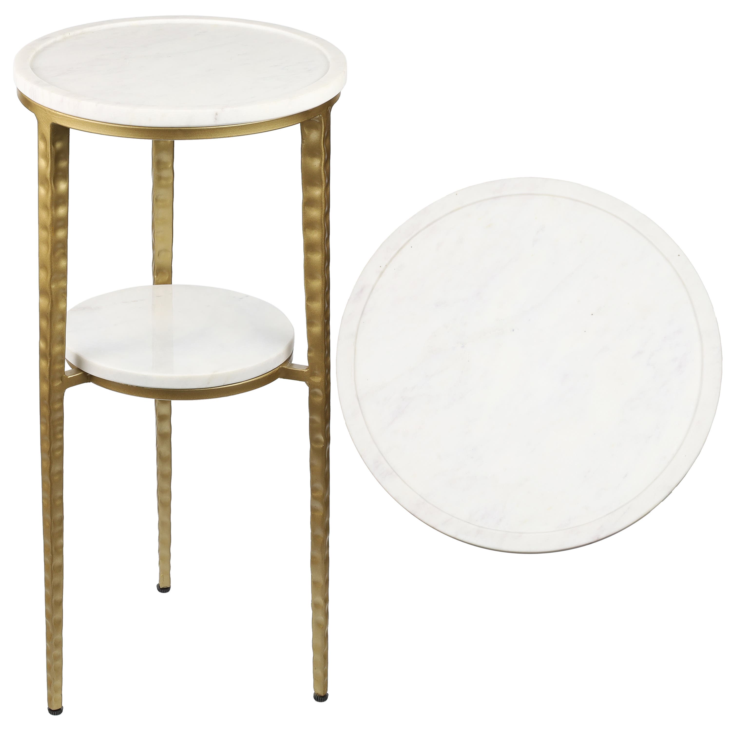 selected Gold/White