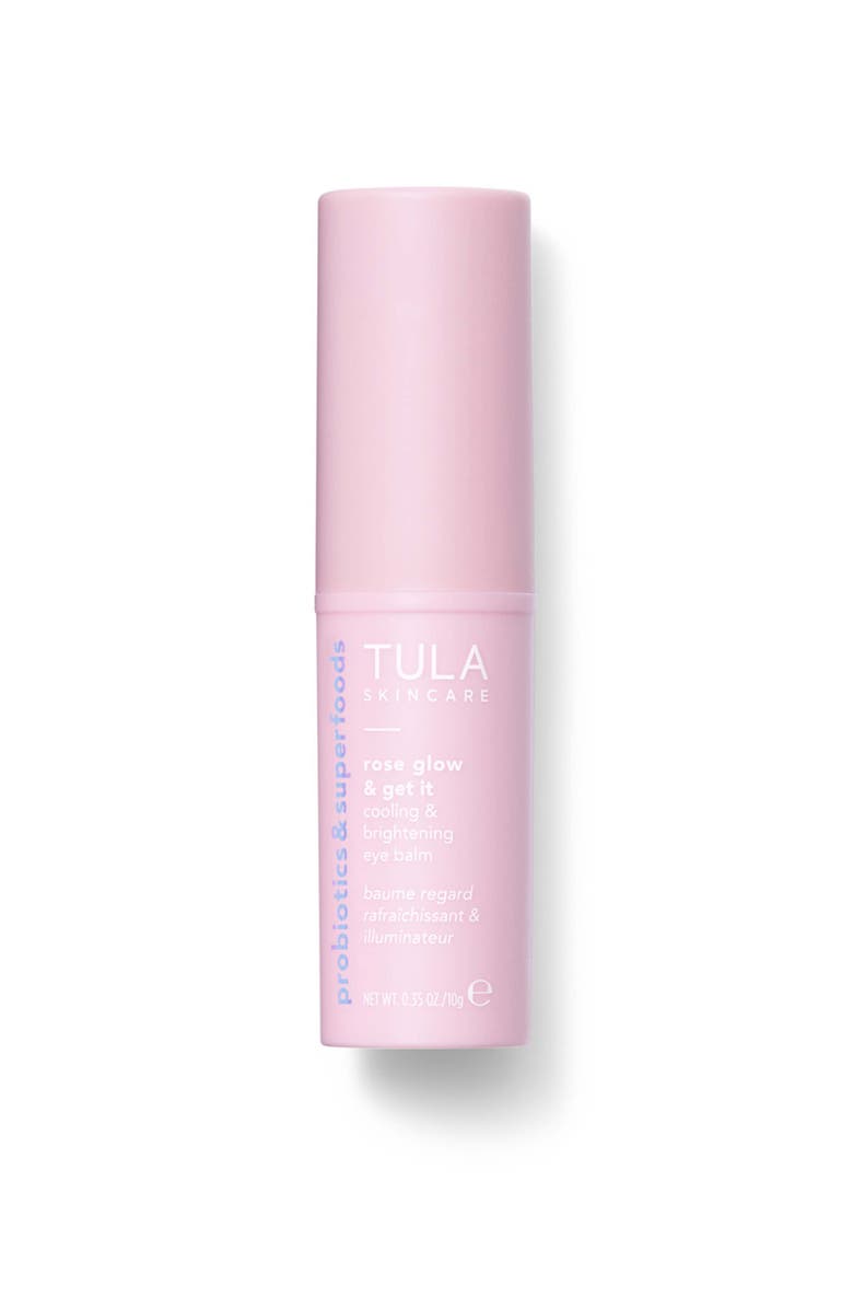 TULA Skincare Rose Glow & Get It Cooling & Brightening Eye Balm, Main, color,