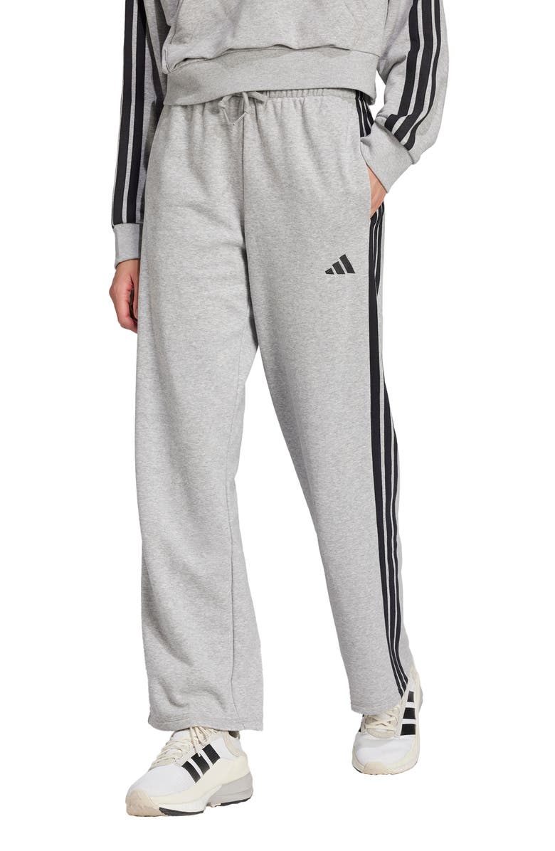 adidas 3-Stripes French Terry Sweatpants, Main, color,