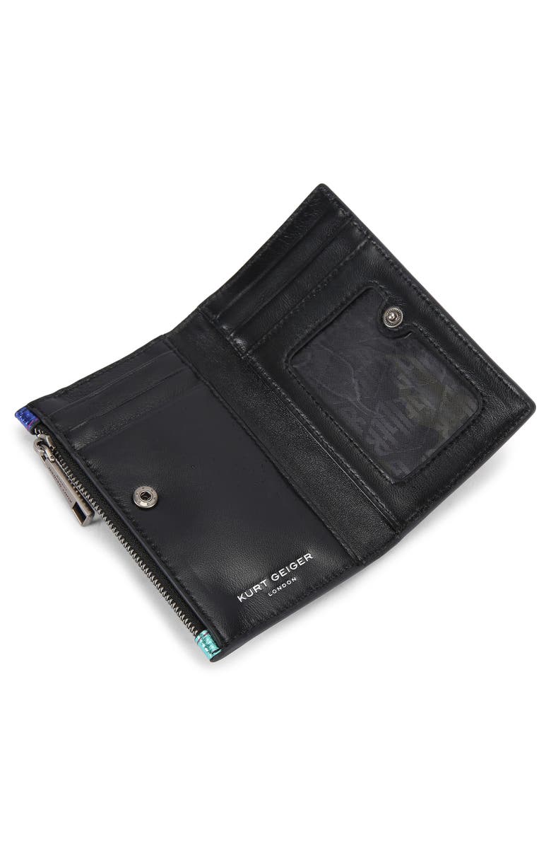 Kurt Geiger London Kensington Quilted Leather Bifold Wallet, Alternate, color, Mult/Other