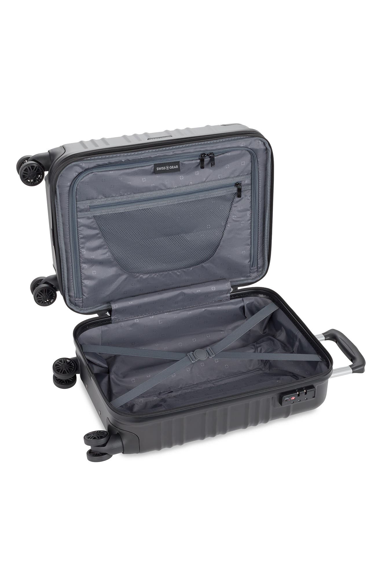 SWISSGEAR 21-Inch Hardside Spinner Carry-On Suitcase, Alternate, color, 