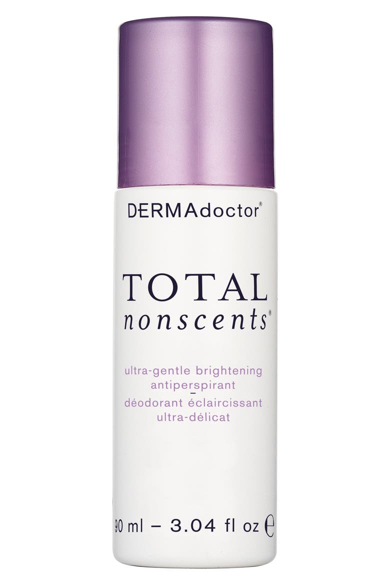 DERMAdoctor Total Nonscents™ Ultra-Gentle Brightening Antiperspirant, Main, color, NO COLOR
