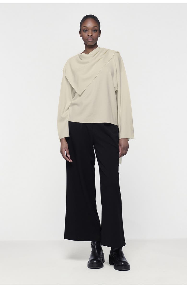 Leem Wide-Leg Pants, Alternate, color, Black