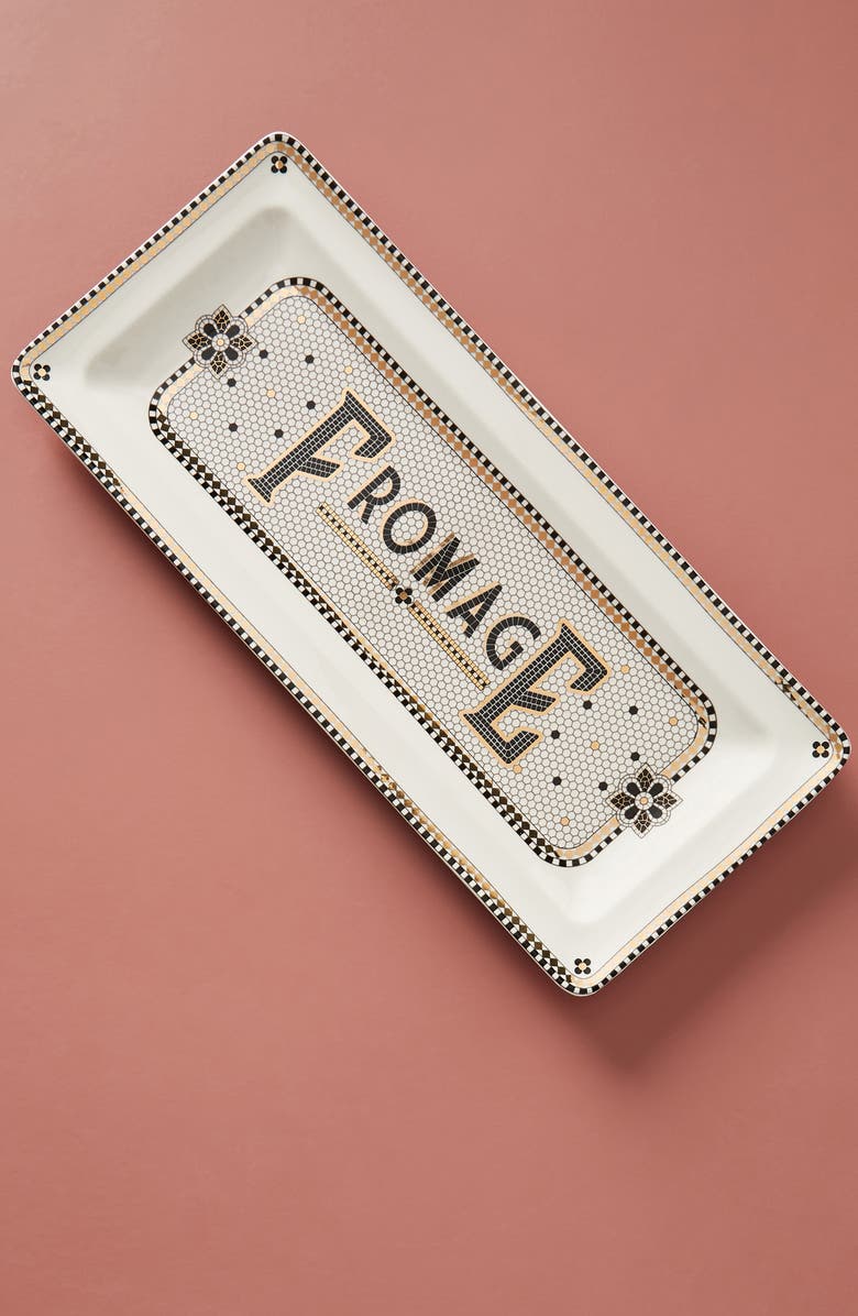 Anthropologie Home Anthropologie Bistro Tile Cheese Platter, Main, color, 