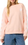 O'Neill Mini Hibis Hawaii Oversized Graphic Sweatshirt