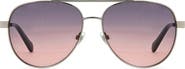 Fossil 58mm Gradient Pilot Sunglasses
