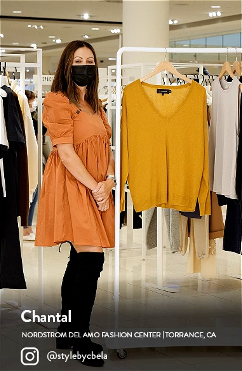 V-Neck Wool & Cashmere Sweater, sales video thumbnail