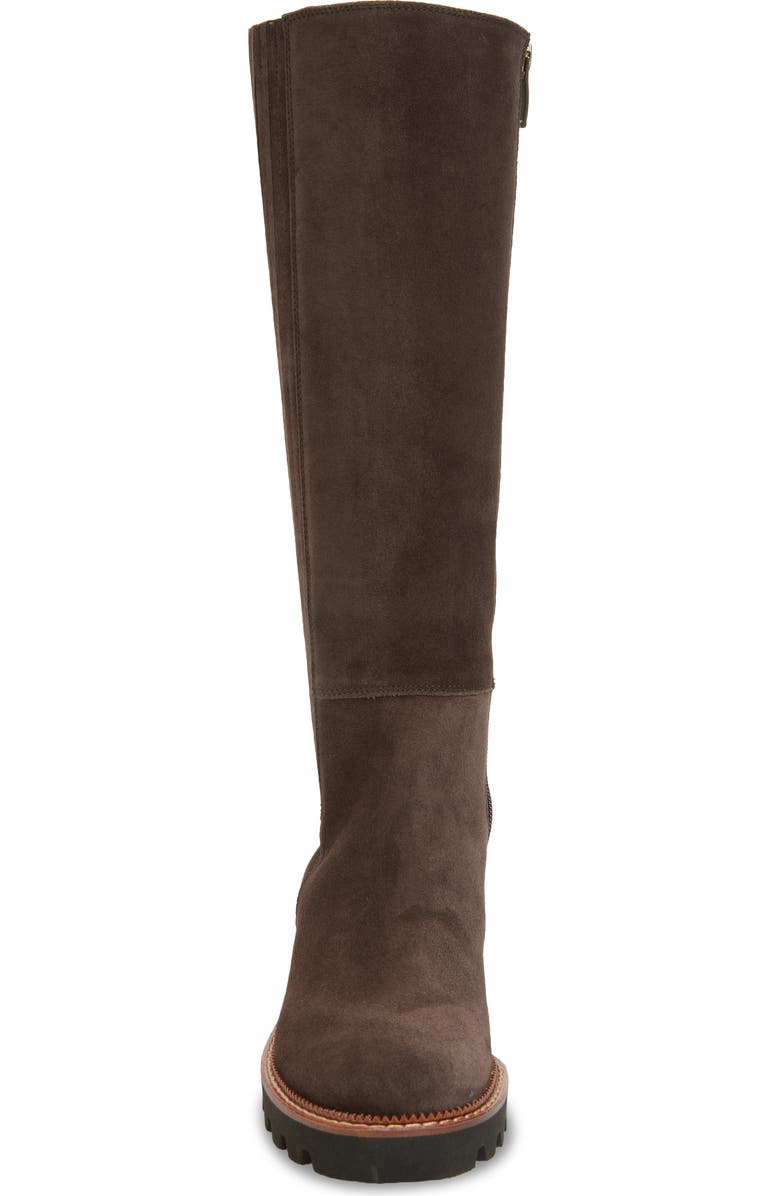 Paul Green Candice Knee High Boot, Alternate, color, Mocha Soft Suede