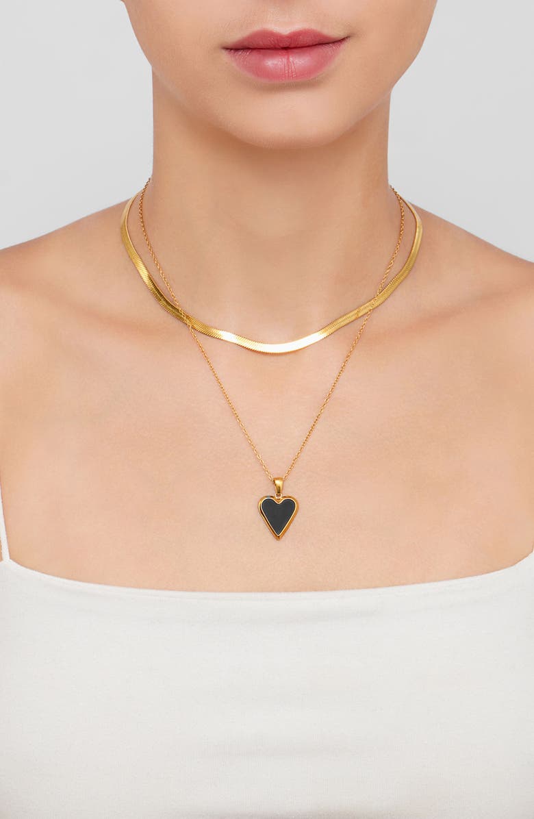 Adornia Set of 4 Necklaces, Alternate, color, Gold