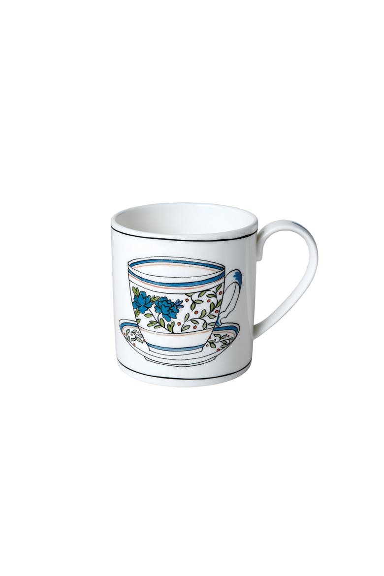 Heritage Bachelor Button Mug, Main, color, Multi