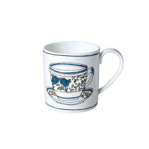 Heritage Bachelor Button Mug