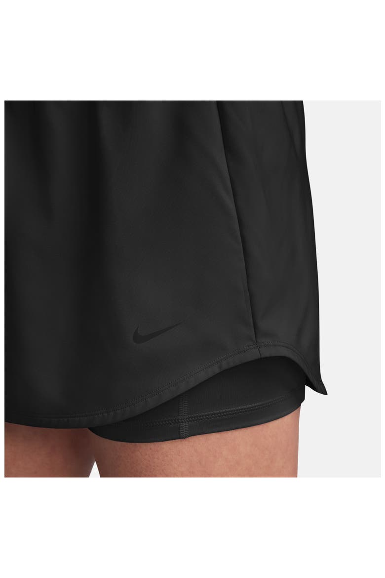 Ultrahigh Waist Skorts, Alternate, color, BLACK/ BLACK