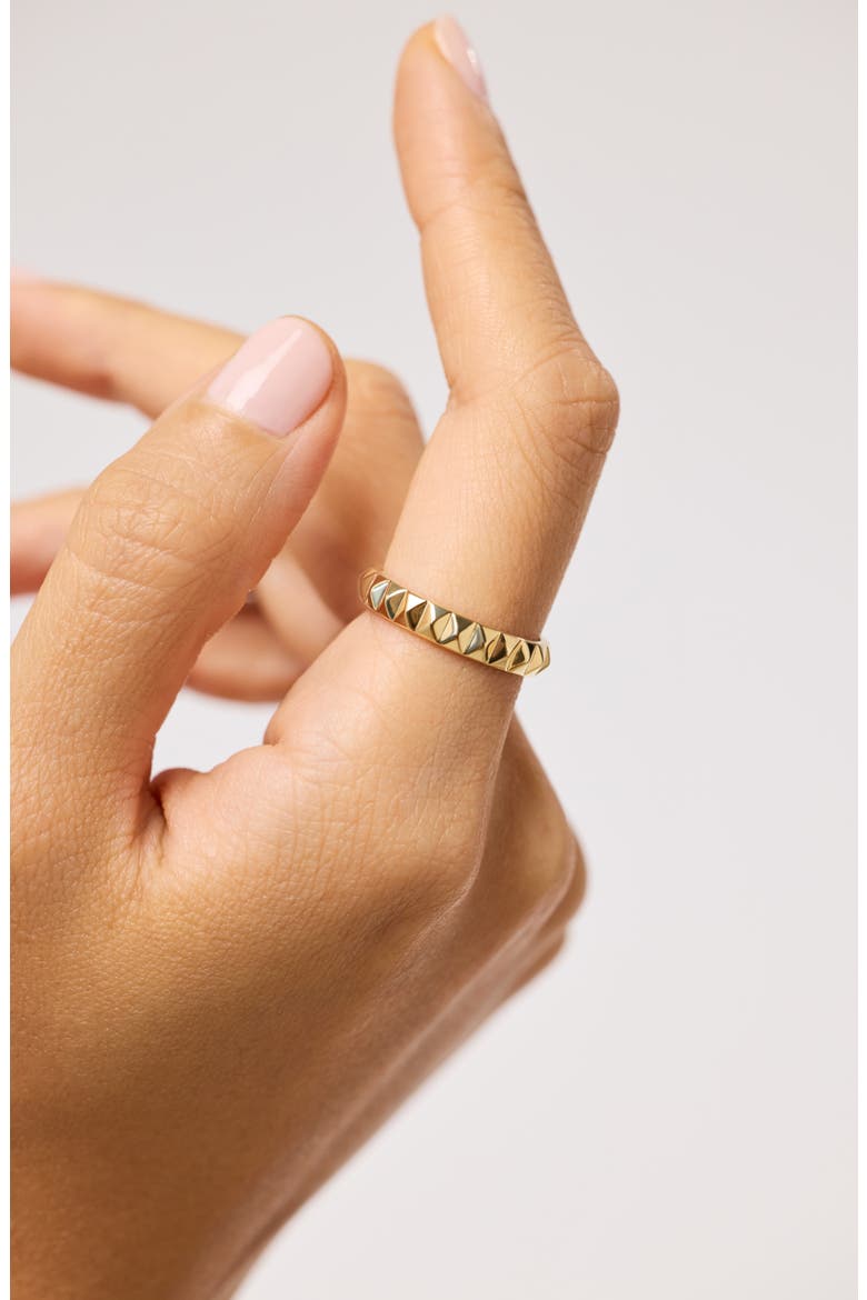 Solid Yellow Gold - Medium Equinox Ring, Alternate, color, Gold