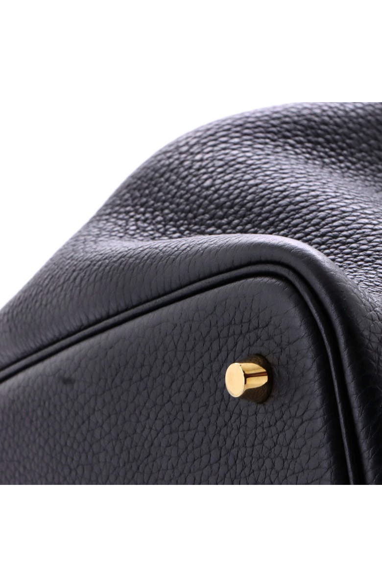 Pre-Owned Hermes Picotin Lock Bag Clemence MM, Alternate, color, Noir