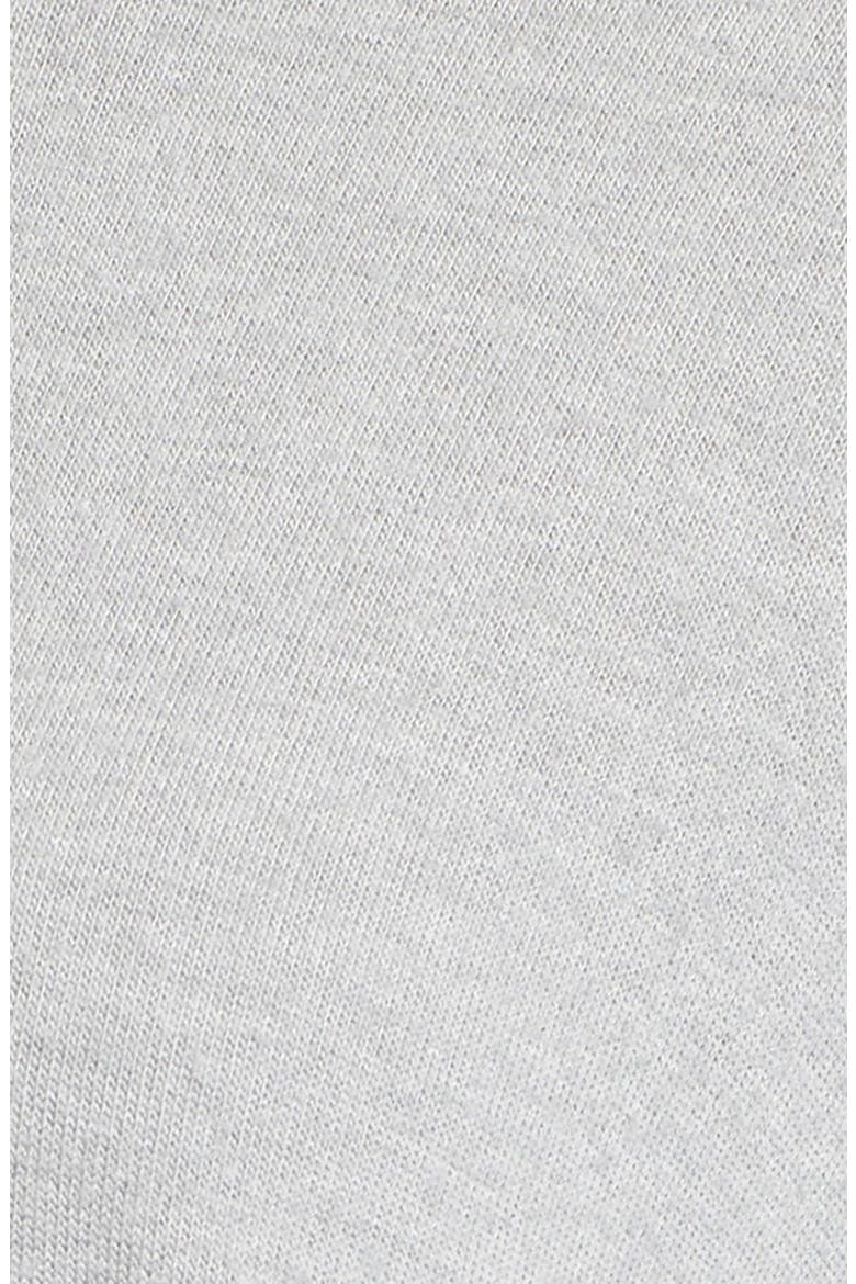 Knot Front Sweater Knit Tee, Main, color, GREY