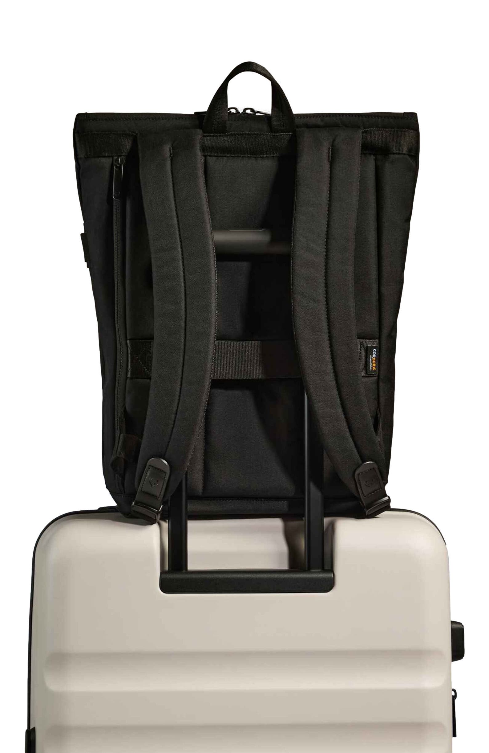 Core Zip Top Backpack, Alternate, color, Black