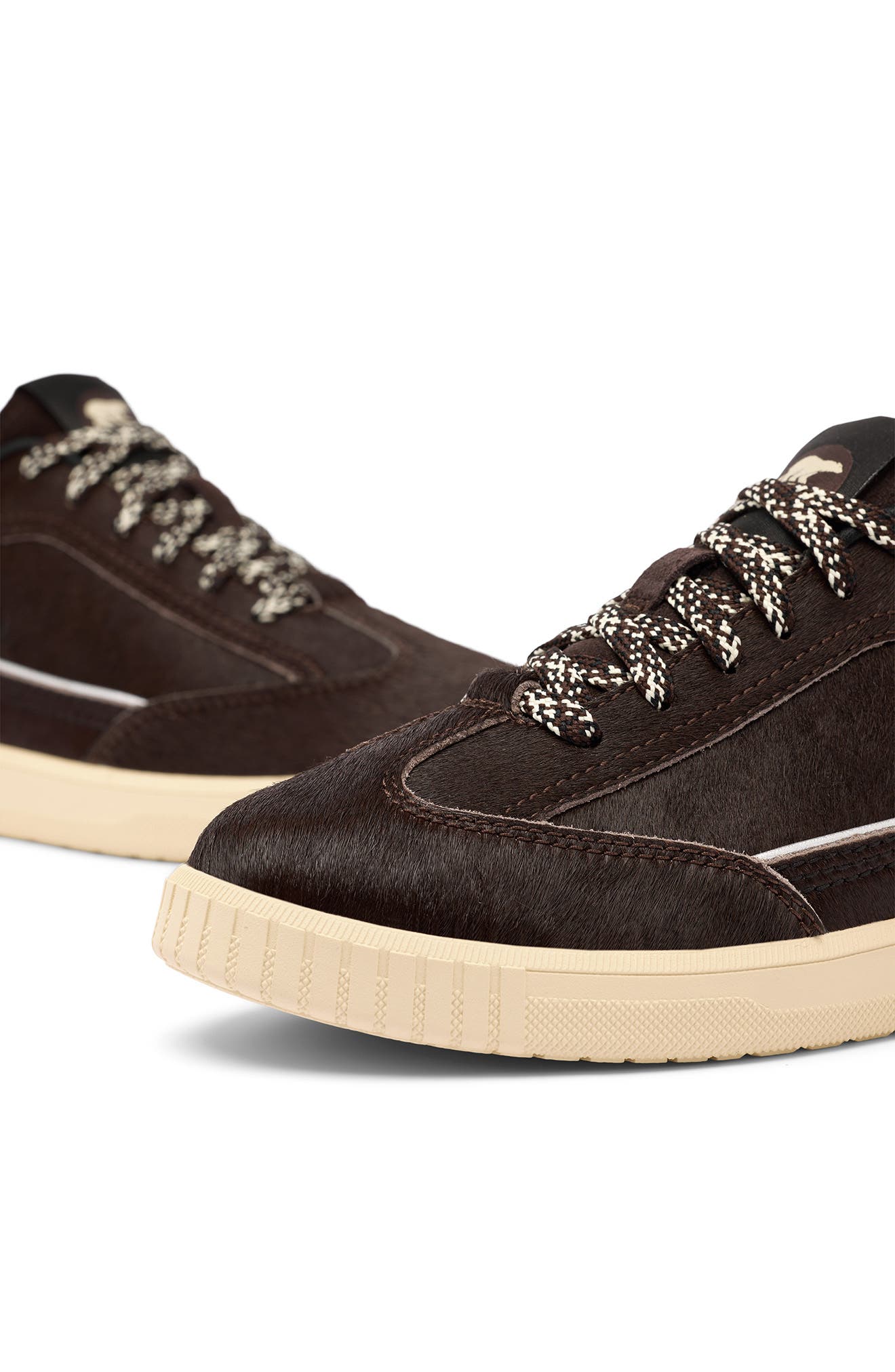 Ona Drift Mod Leather Sneaker, Alternate, color, BLACKENED BROWN/ BLACK