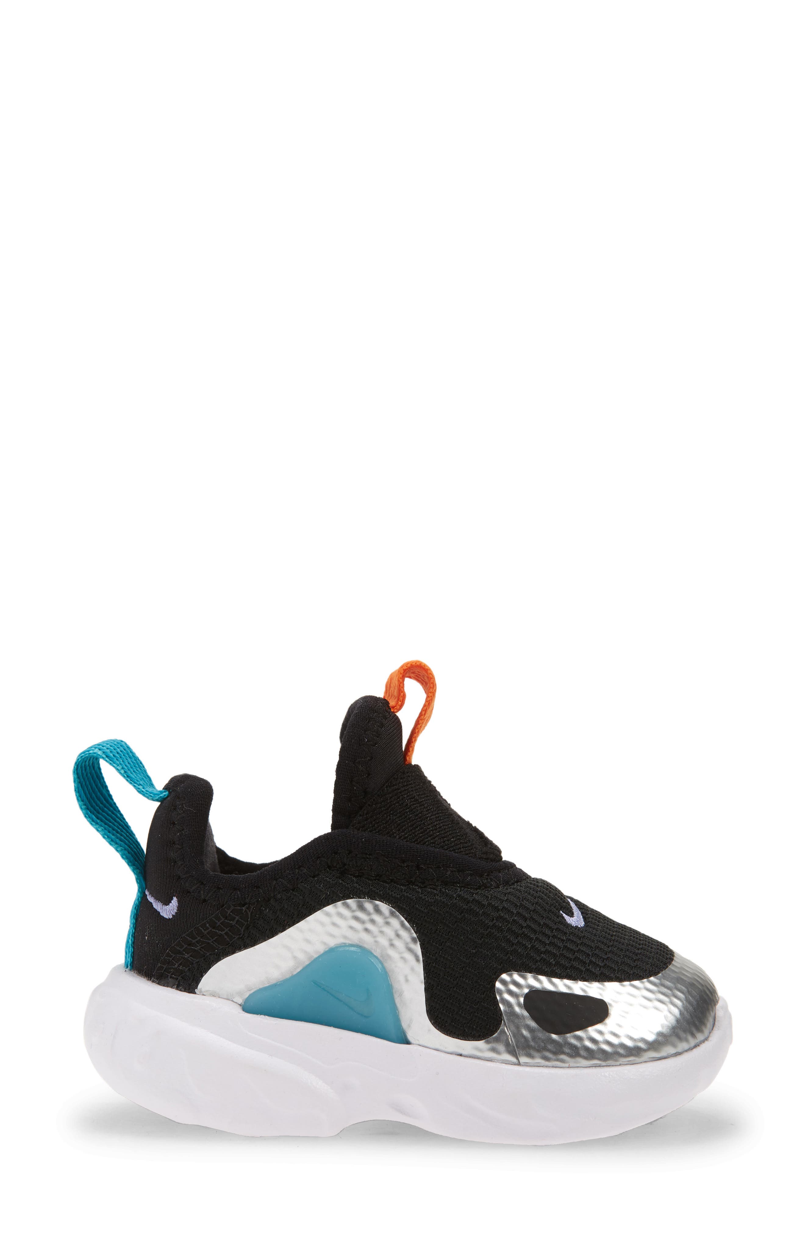 React Presto Extreme Sneaker, Alternate, color, BLACK/ BLACK/ LASER ORANGE