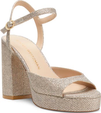 STUART WEITZMAN フルム ヒル サンタル SD582 POUDRE Stuart Weitzman Dayna II Platform Sandal (Women) | Nordstrom