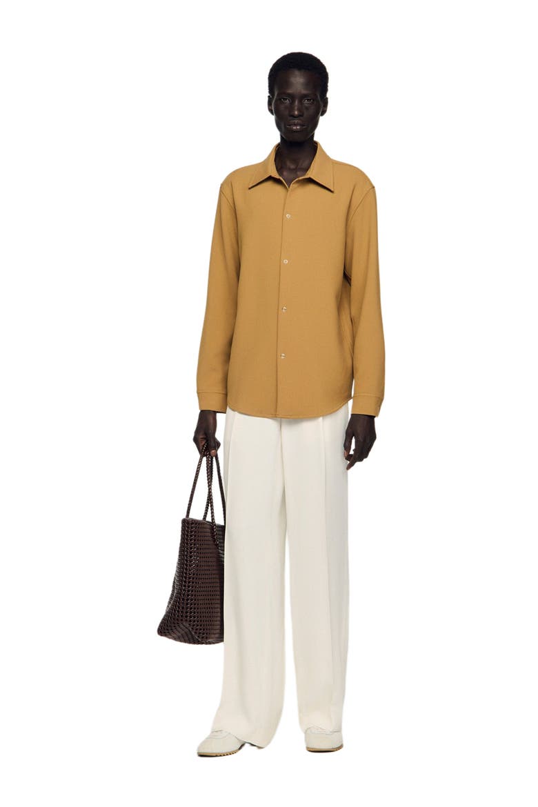 Long-sleeved jersey shirt, Alternate, color, Nut