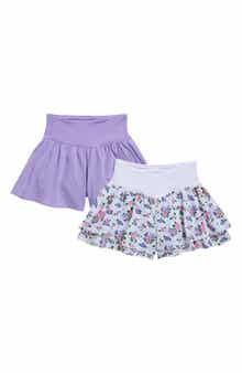 YOGALICIOUS Kids' Lightstreme Tiered Shorts