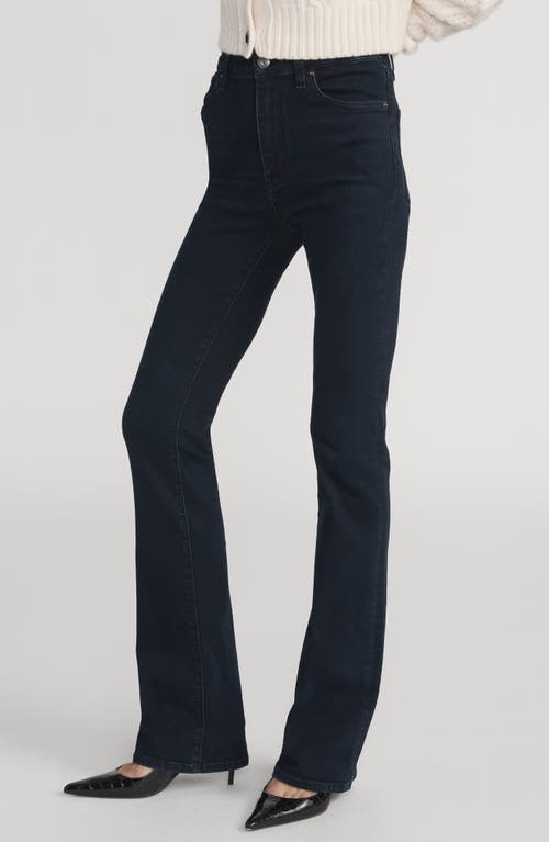 Frame The Reboot High Waist Bootcut Jeans In Blue