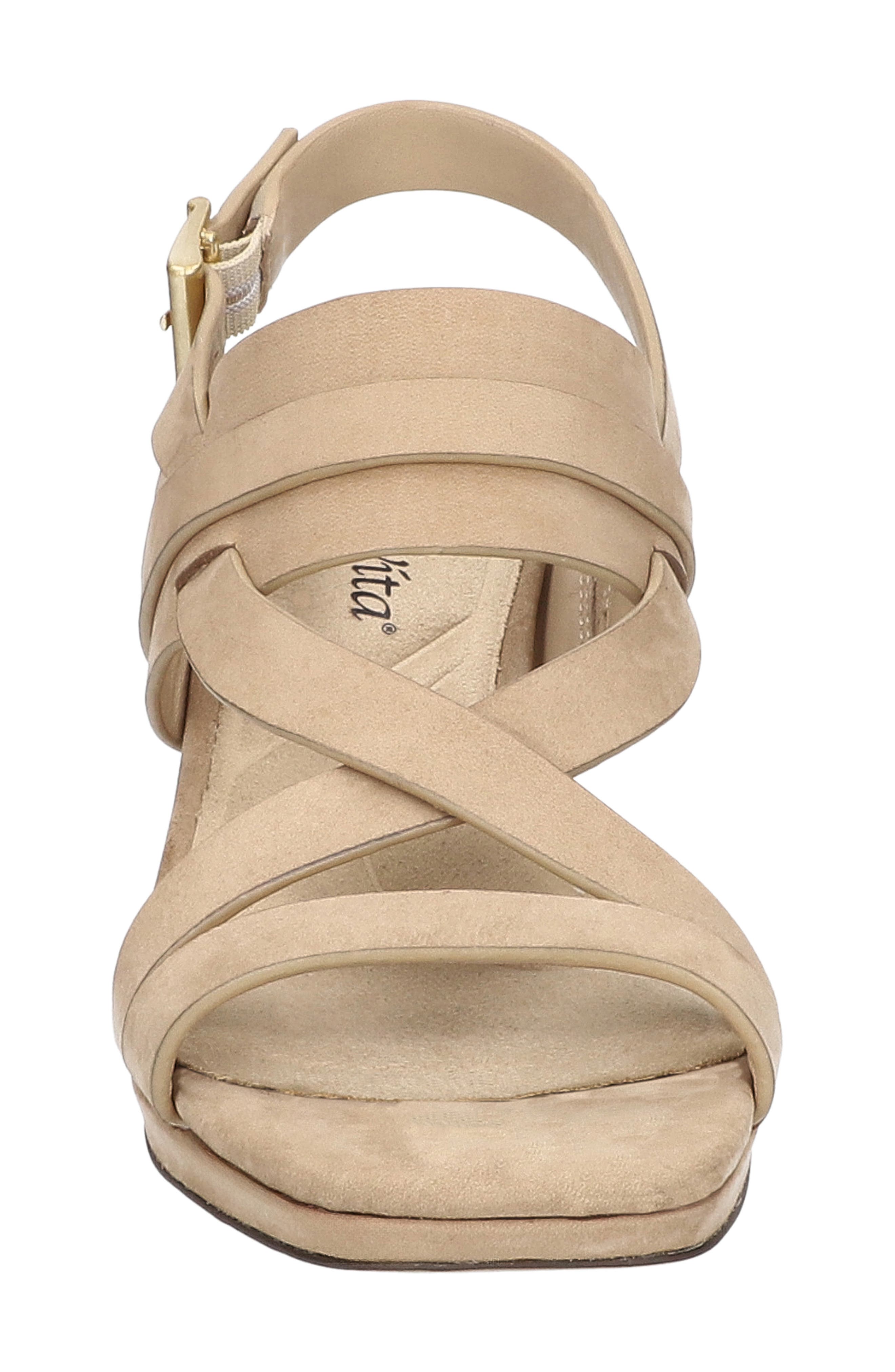 Desoto Slingback Sandal, Alternate, color, NATURAL LEATHER