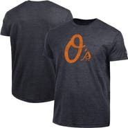 Champion Men's Champion  Black Baltimore Orioles Tri-Blend T-Shirt