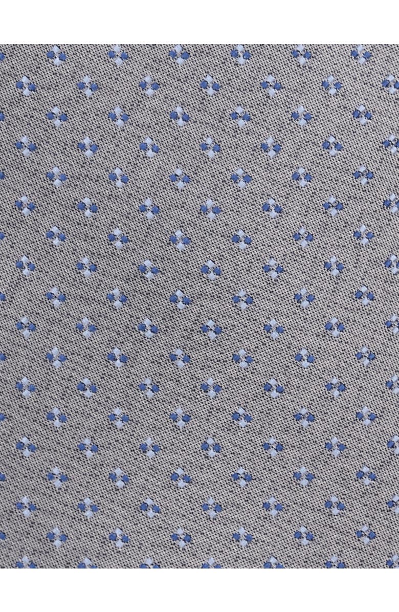 Michael Kors Big & Tall Alonso Neat Patterned Tie, Alternate, color, Grey