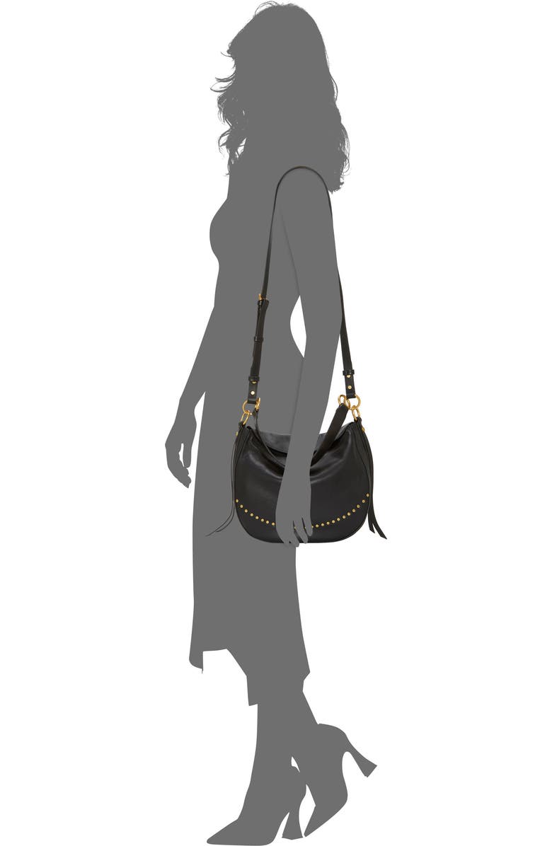 Vince Camuto Noemy Leather Shoulder Bag, Alternate, color,