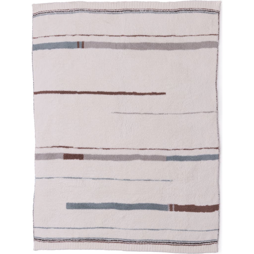 Barefoot Dreams Cozychic® Vista Stripe Throw Blanket In Gray