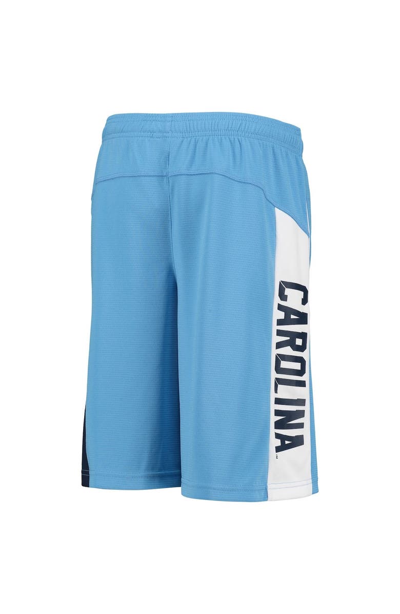 Outerstuff Youth Carolina Blue North Carolina Tar Heels Down The Field Mesh Shorts, Alternate, color, Light Blue