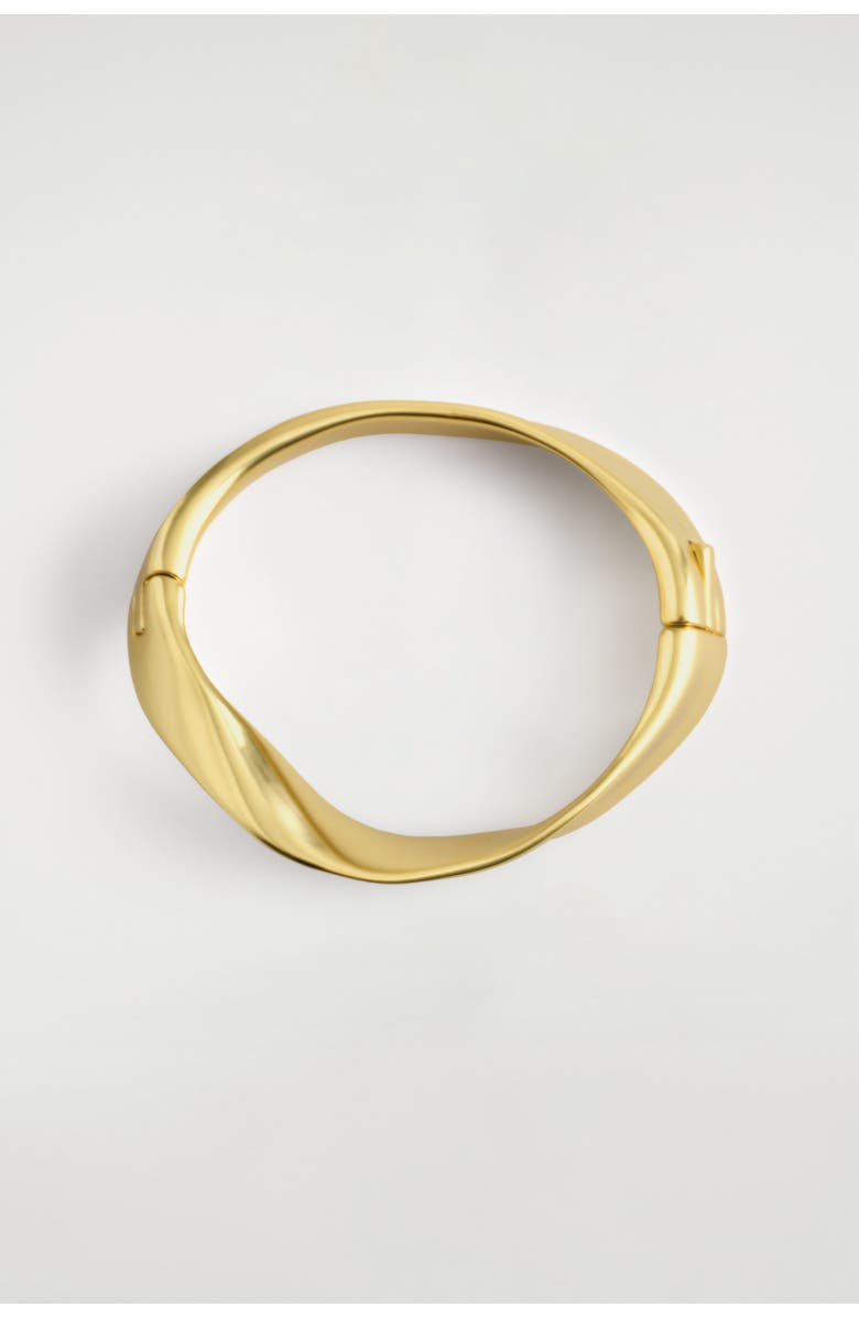 COS Twisted Ribbon Bracelet, Alternate, color, Gold