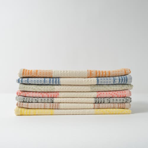 Maadili Collective Homestead Hand Towel In Yellow