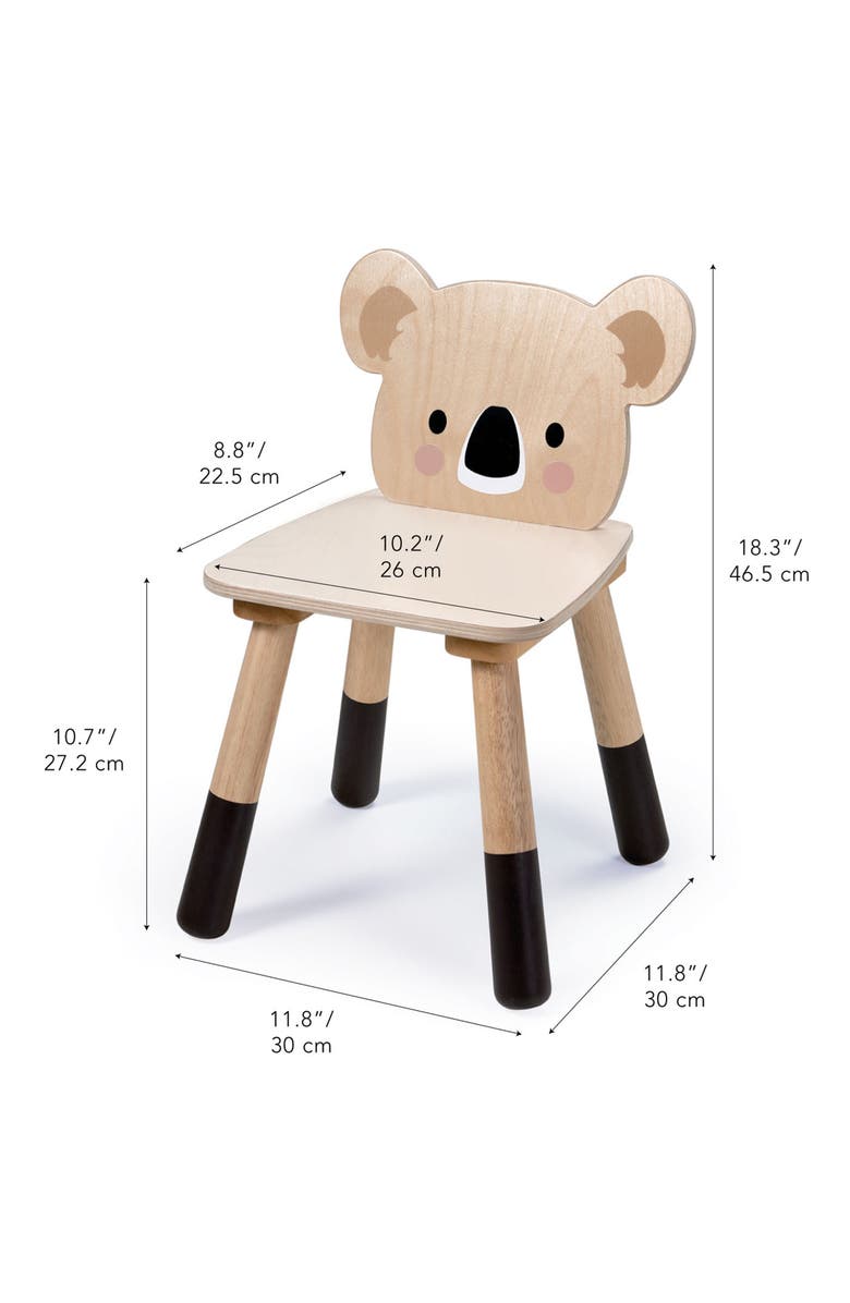 Tender Leaf Toys Forest Koala Chair, Alternate, color, Multi