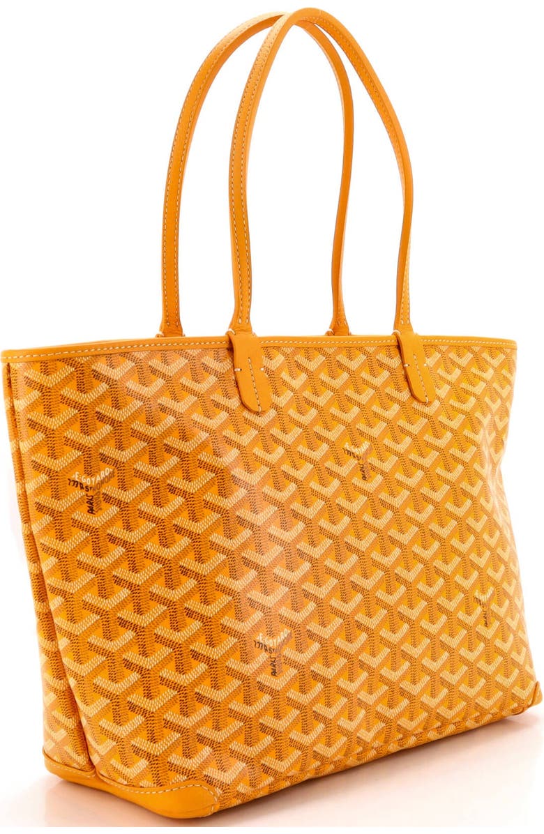 Pre-Owned Goyard Artois Tote Coated Canvas PM, Alternate, color, Yellow