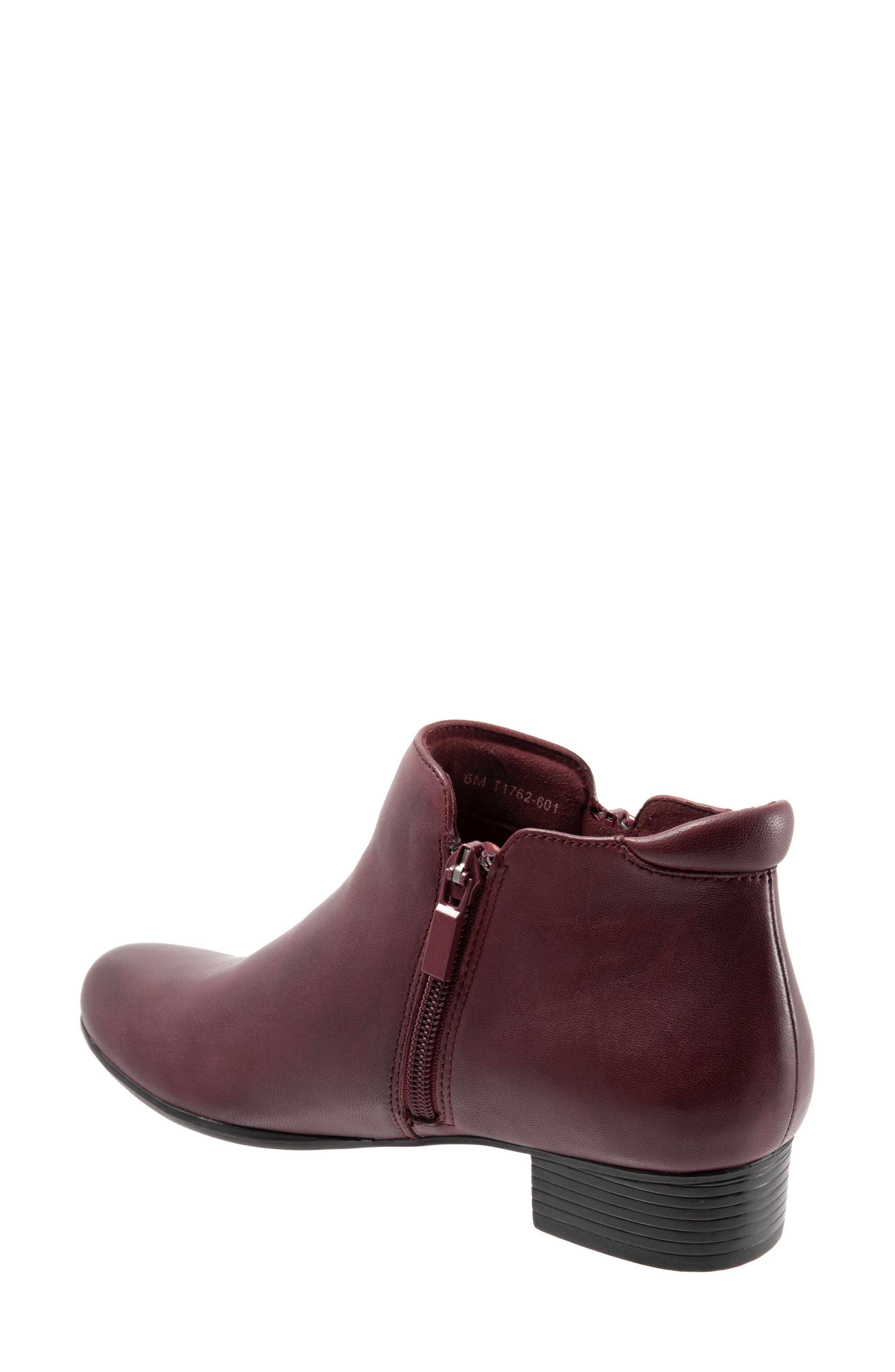 Major Bootie, Alternate, color, DARK RED LEATHER