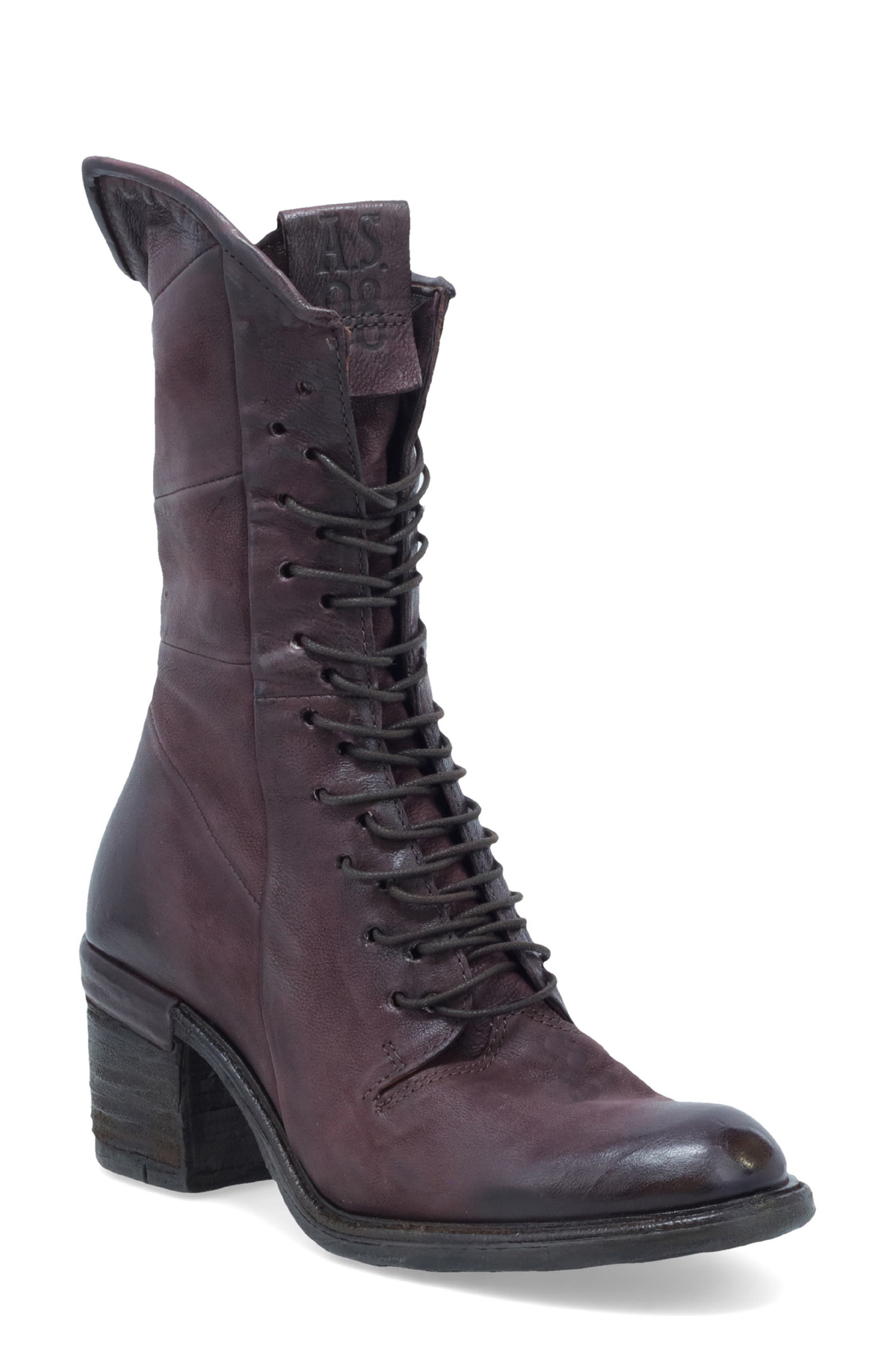 Jasper Bootie, Main, color, EGGPLANT