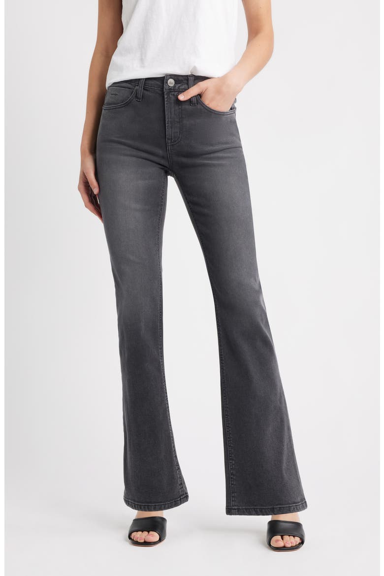 Chelsea Bootcut Jeans, Main, color, BLACK
