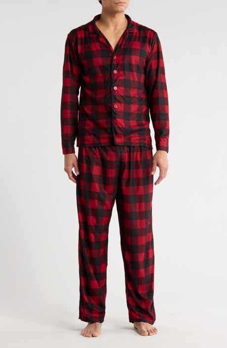 BABY STARTERS Dad Matching Family Buffalo Plaid Pajamas