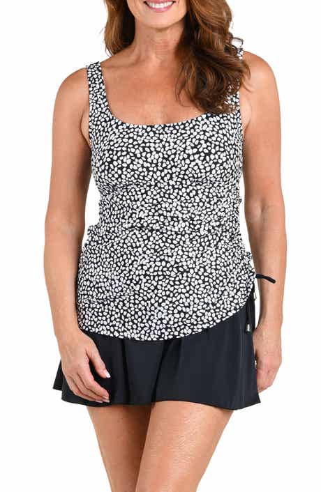 Dot Full Coverage One-Piece Swimdress