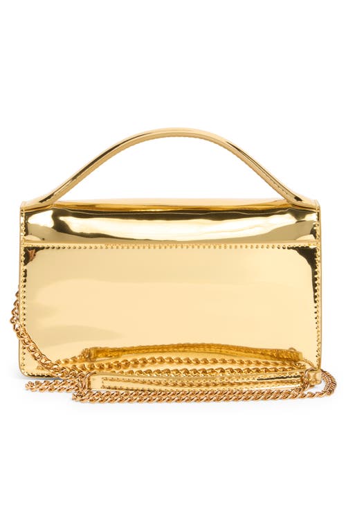 Kurt Geiger London Small Bond Top Handle Bag In Gold