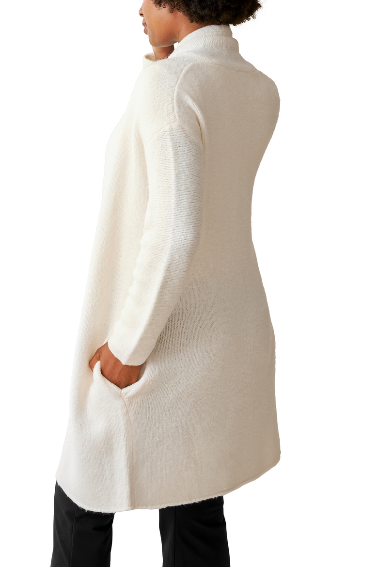 Chloe Cardigan Sweater, Alternate, color, Ecru