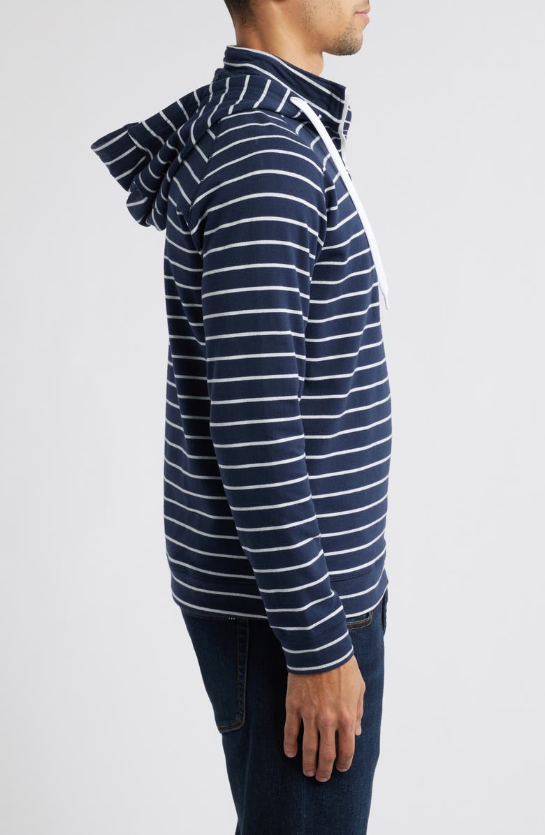 Swannies Dalton Quarter Zip Hoodie, Alternate, color, Midnight Navy