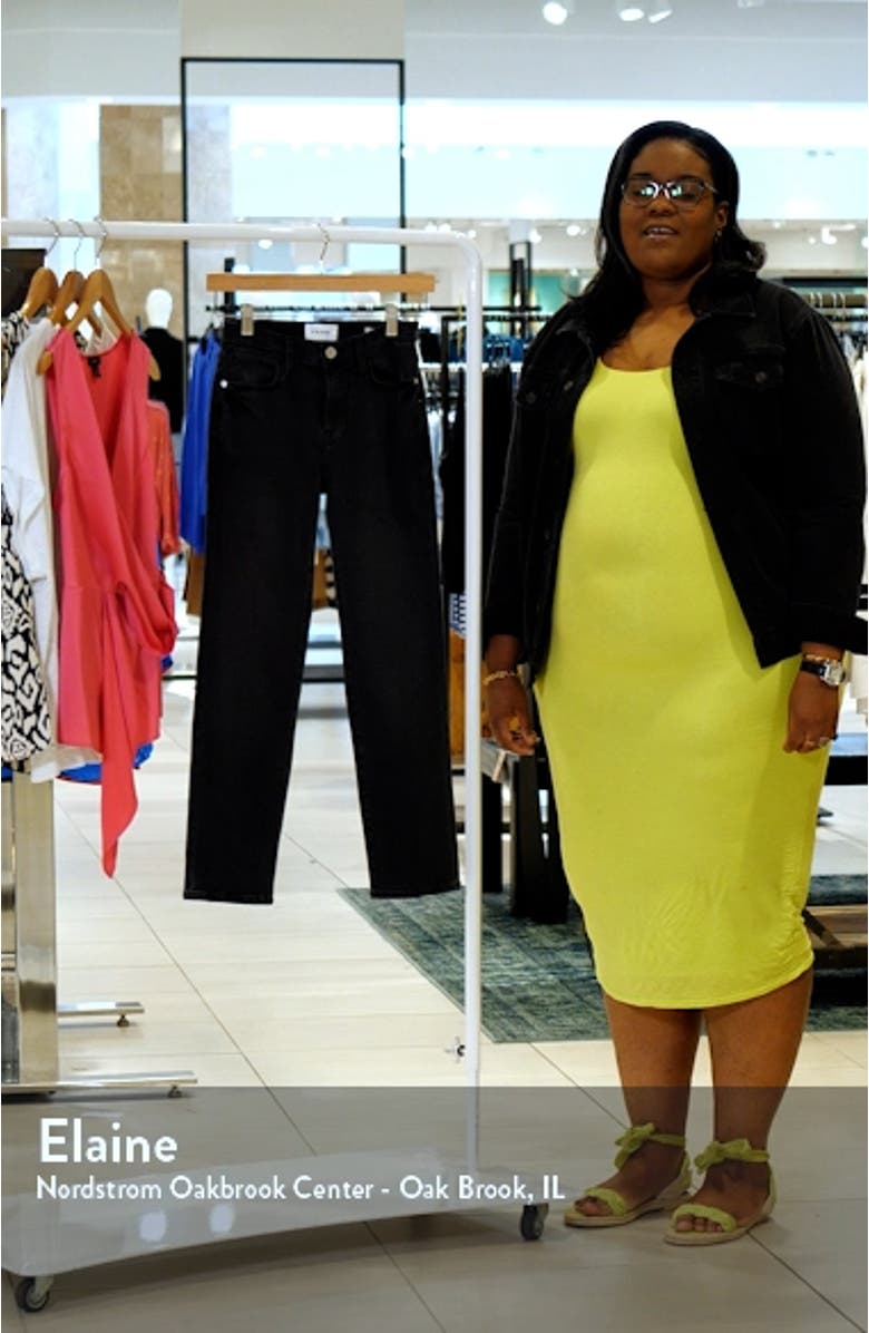 Le High Straight Crop Jeans, sales video thumbnail