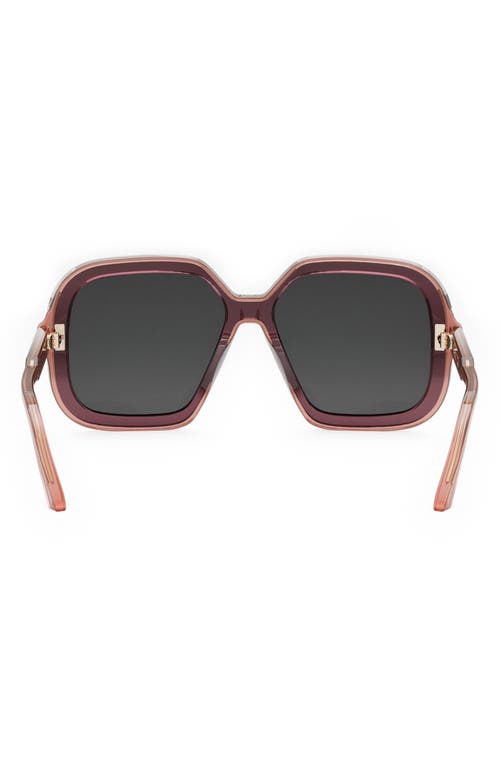 Dior Highlight 57mm Square Sunglasses