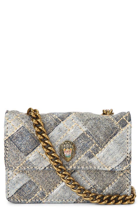 Micro Kensington Faux Leather Crossbody Bag