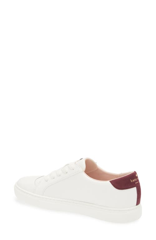 Kate Spade New York Fez Smooth Leather Sneaker