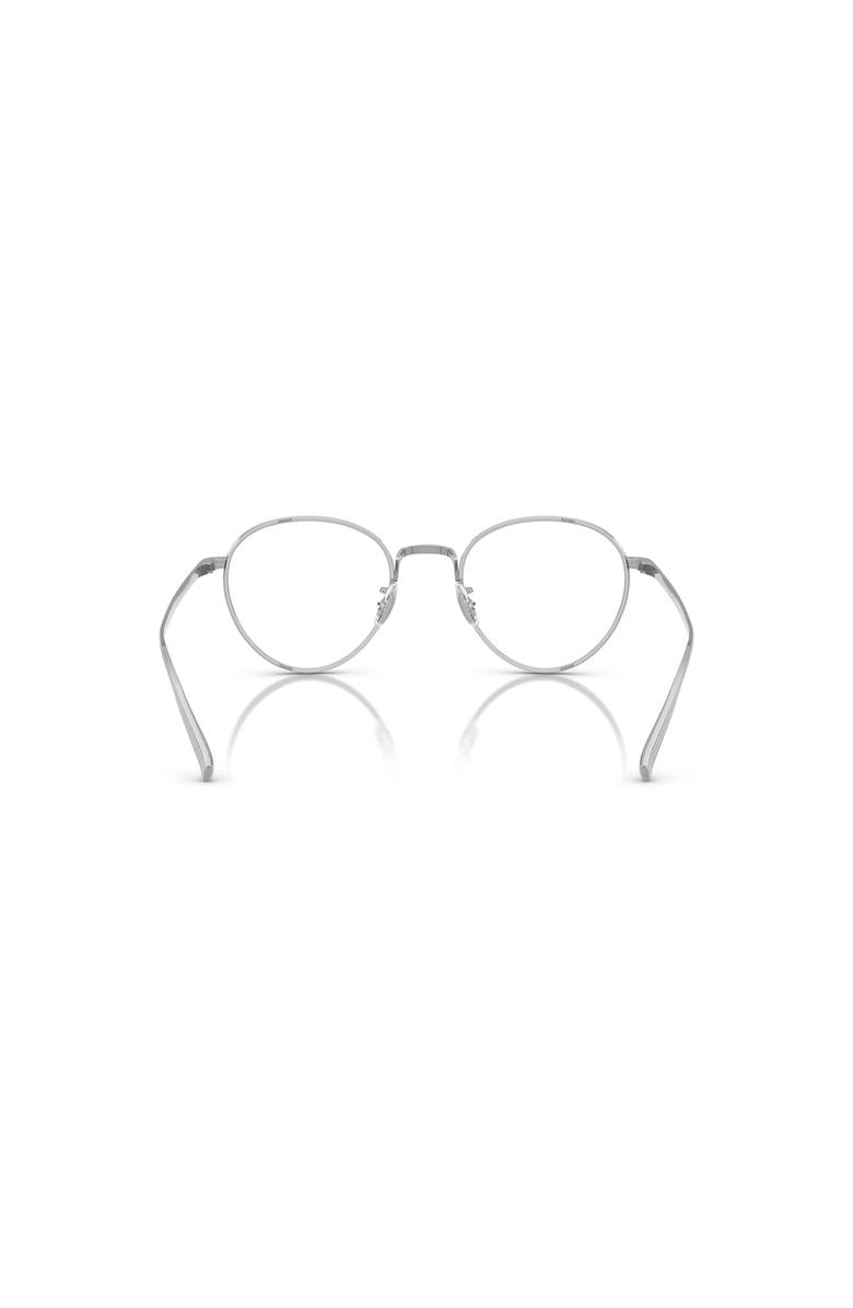 Oliver Peoples 49mm Phantos optical glasses, Alternate, color, Silver