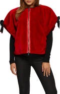 GORSKI Genuine Shearling Jacket, Short Sleeve